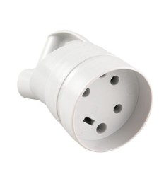 Fiche plastique Femelle 3P+T 20 A - Sortie inclinée - LEGRAND