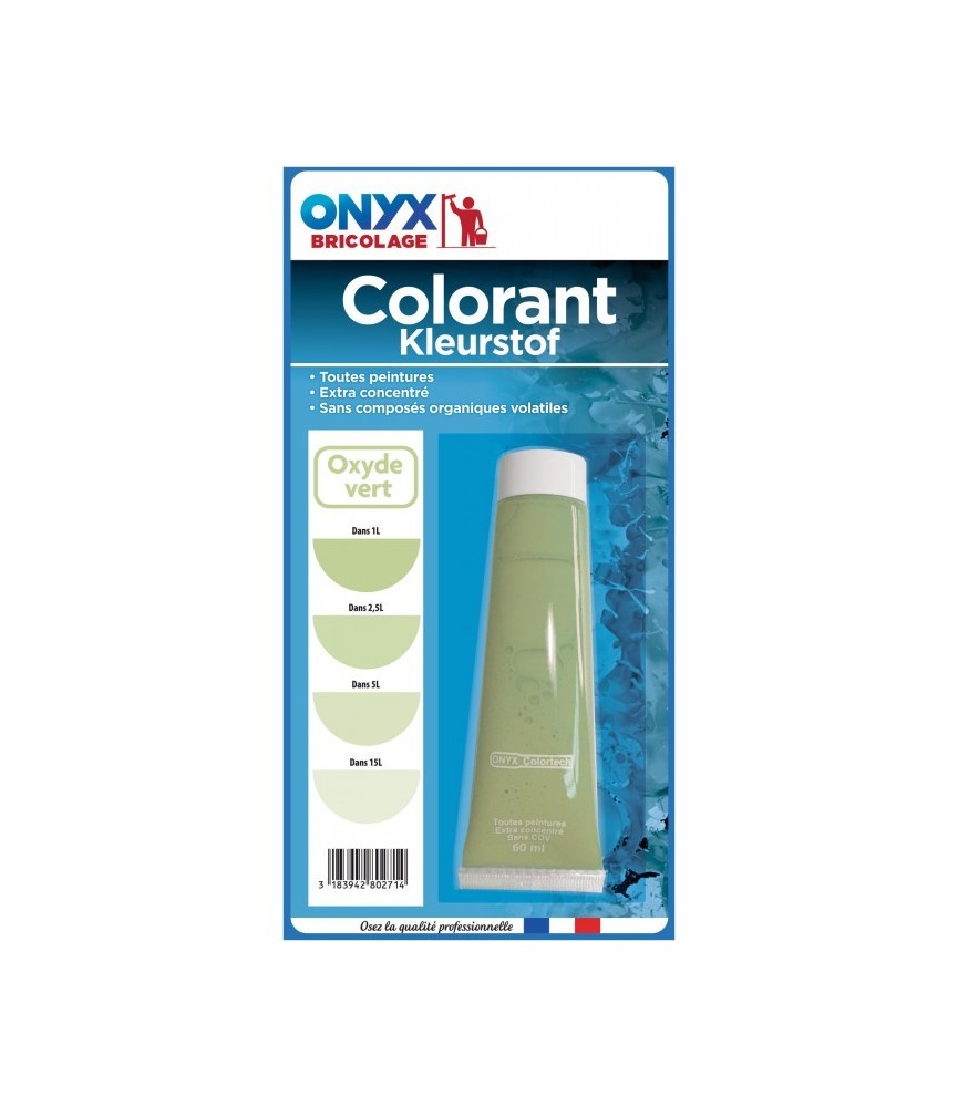 Colorant universel "Colortech" - Oxyde Vert - 60 ml - ONYX