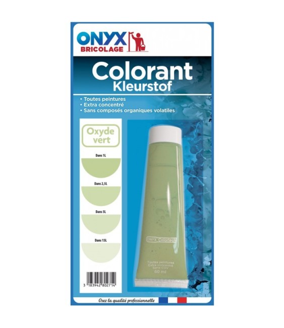 Colorant universel "Colortech" - Oxyde Vert - 60 ml - ONYX