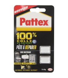 100 % Pâte à réparer - 2 doses de 5 Grs - PATTEX