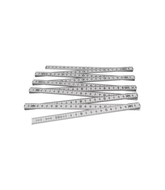 Mètre pliant durant - 2 M - OUTIBAT