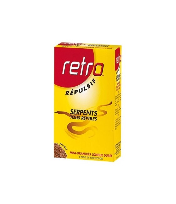 Répulsif serpents en granulés - 400 Grs - RETRO