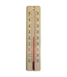 Thermomètre bois - 220 x 48 mm