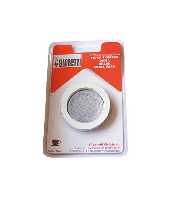 Joint + filtre pour cafetière Bialetti Moka Express - 3 Tasses