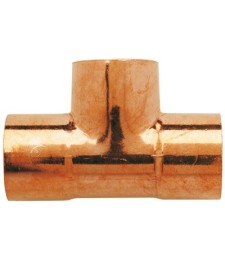 Té égal femelle en cuivre -  12 mm - RACCORDS