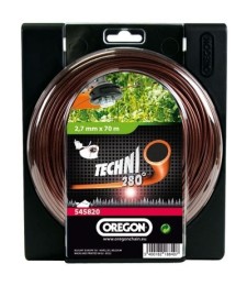 Fil pour débroussailleuses - Techni 280° - 2.7 mm x 70 M - OREGON
