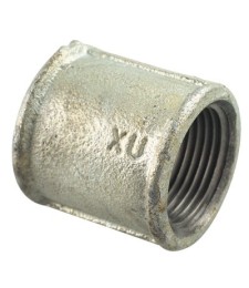 Manchon en fonte galvanisé égal femelle 270 - 15 x 21 mm - CAP VERT