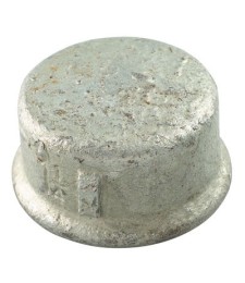 Bouchon rond en fonte galvanisée Femelle 300 - 33 x 42 mm - CAP VERT