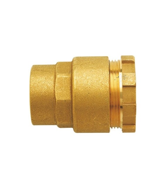 Raccord droit Femelle en laiton -  20 mm - HUOT