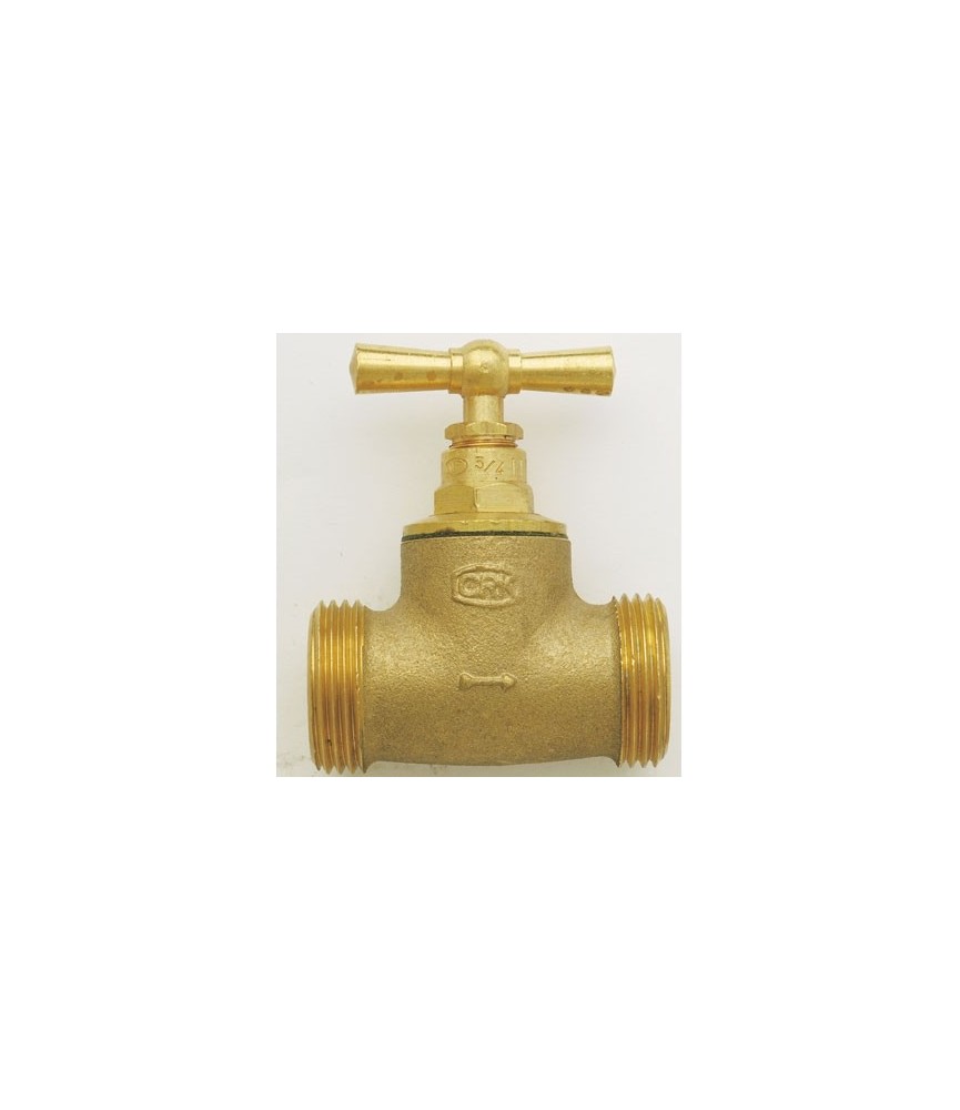 Robinet d'arrêt Mâle / Mâle - sans purge - 20 x 27 mm - NEPTUNE Robinet d'arrêt Mâle / Mâle - sans purge - 20 x 27 mm - NEPTUNE