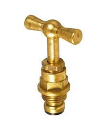 Tête de robinet en laiton - Filetage standard - 20 x 27 mm - NEPTUNE