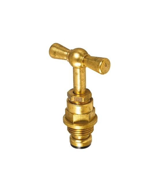 Tête de robinet en laiton - Filetage standard - 20 x 27 mm - NEPTUNE