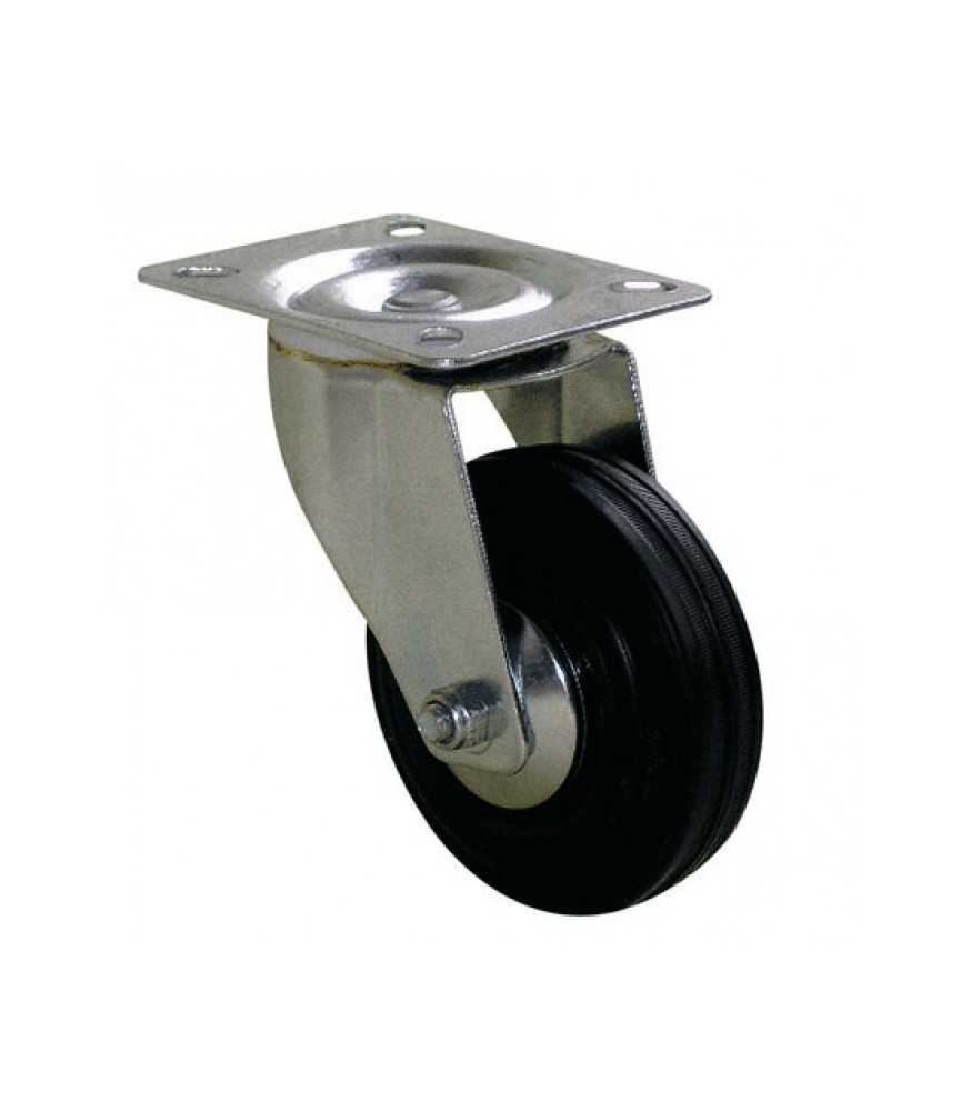Roulette Port-roll Manutal pivotante - 107 x 80 mm - GUITEL