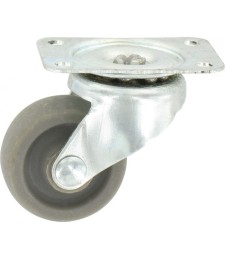 Roulette Mini-Roll à platine pivotante - 42 x 32 mm - GUITEL
