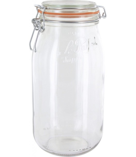 Lot de 6 bocaux LE PARFAIT "Super" -  85 mm - 2 L