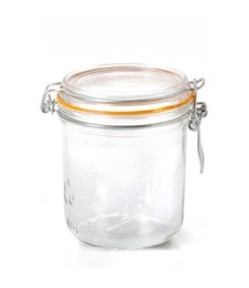 Lot de 6 bocaux de Terrine LE PARFAIT "Super" -  100 mm - 750 Grs