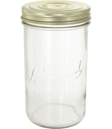 Lot de 6 bocaux de Terrine LE PARFAIT "Familia Wiss" -  100 mm - 1000 Grs