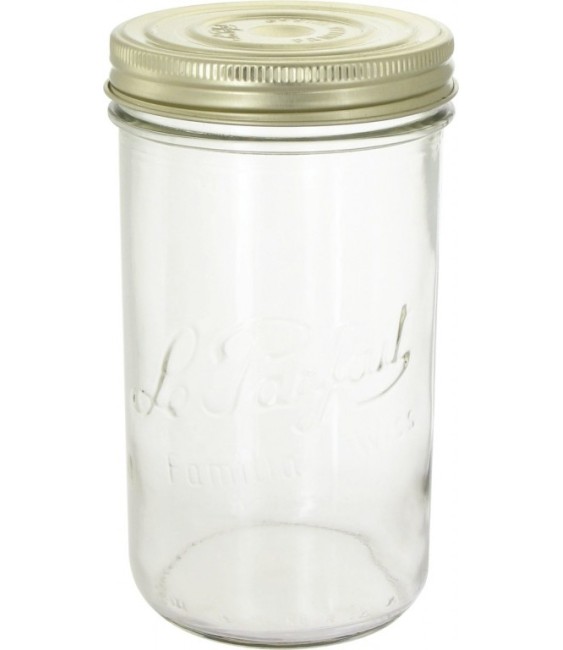 Lot de 6 bocaux de Terrine LE PARFAIT "Familia Wiss" -  100 mm - 1000 Grs