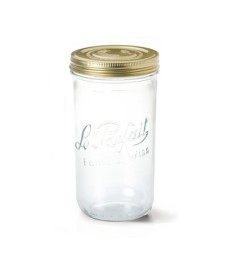 Lot de 6 bocaux de Terrine LE PARFAIT "Familia Wiss" -  110 mm - 1500 Grs