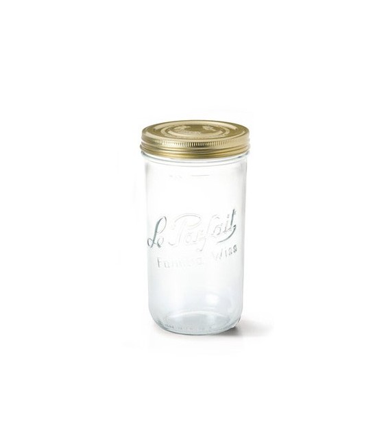 Lot de 6 bocaux de Terrine LE PARFAIT "Familia Wiss" -  110 mm - 1500 Grs