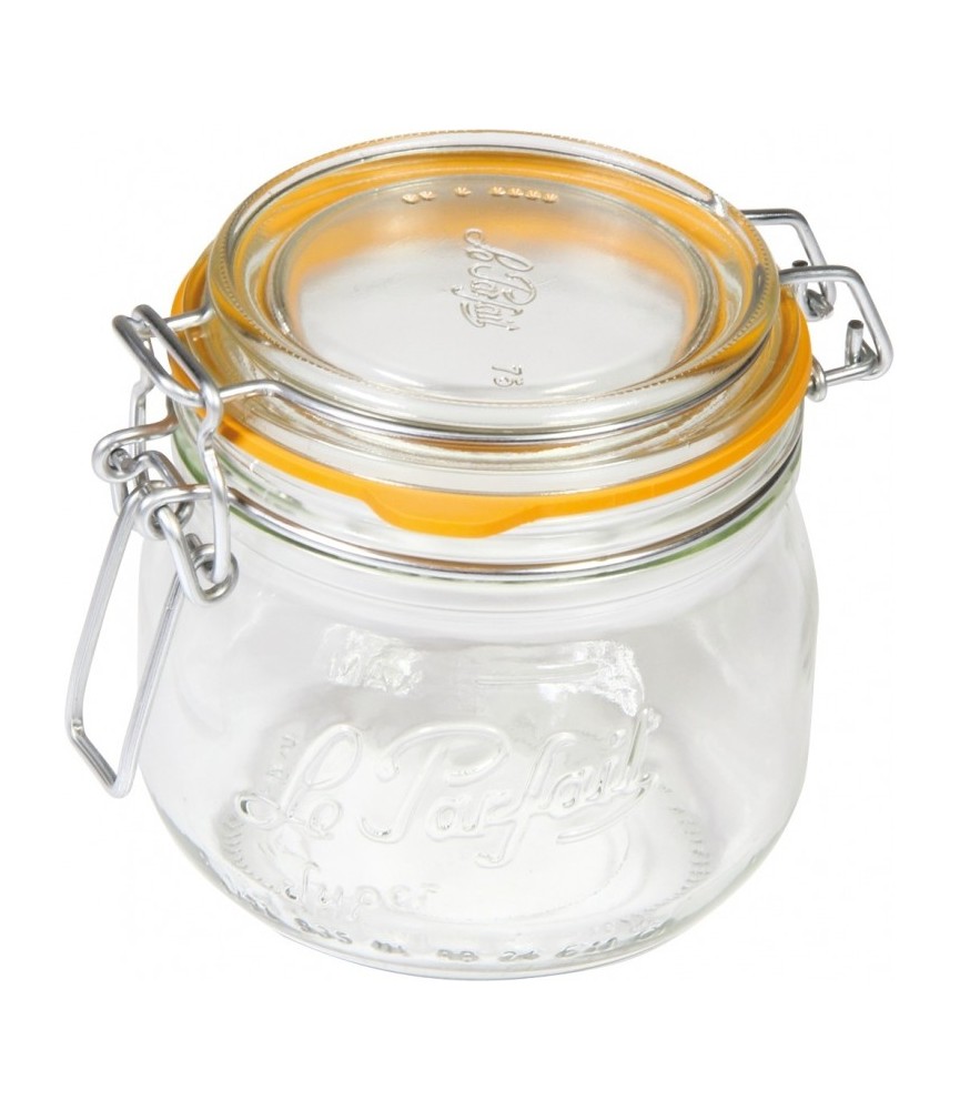 Lot de 6 bocaux LE PARFAIT "Super" -  85 mm - 0.5 L - LE PARFAIT
