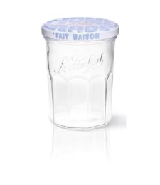 Lot de 6 Bocaux Confituriers LE PARFAIT - Avec capsule -  82 mm - 385 ml