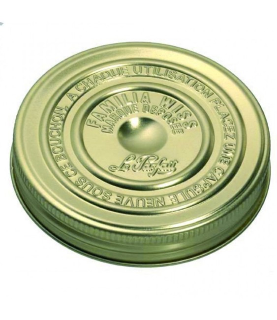 Couvercle pour bocaux terrine Familia Wiss LE PARFAIT -  82 mm - Boîte de 6