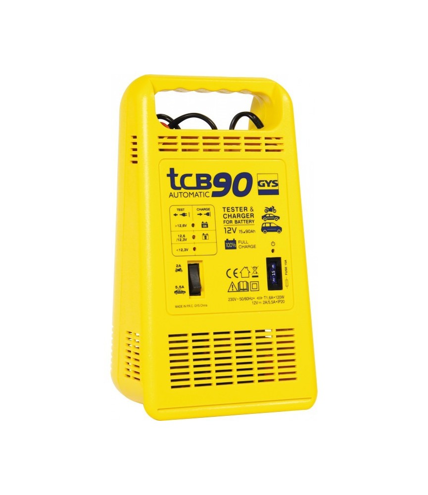 Chargeur de batterie 12 V - TCB90 - GYS Chargeur de batterie 12 V - TCB90 - GYS