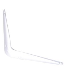 Console équerre laquée blanche - 200 x 250 mm