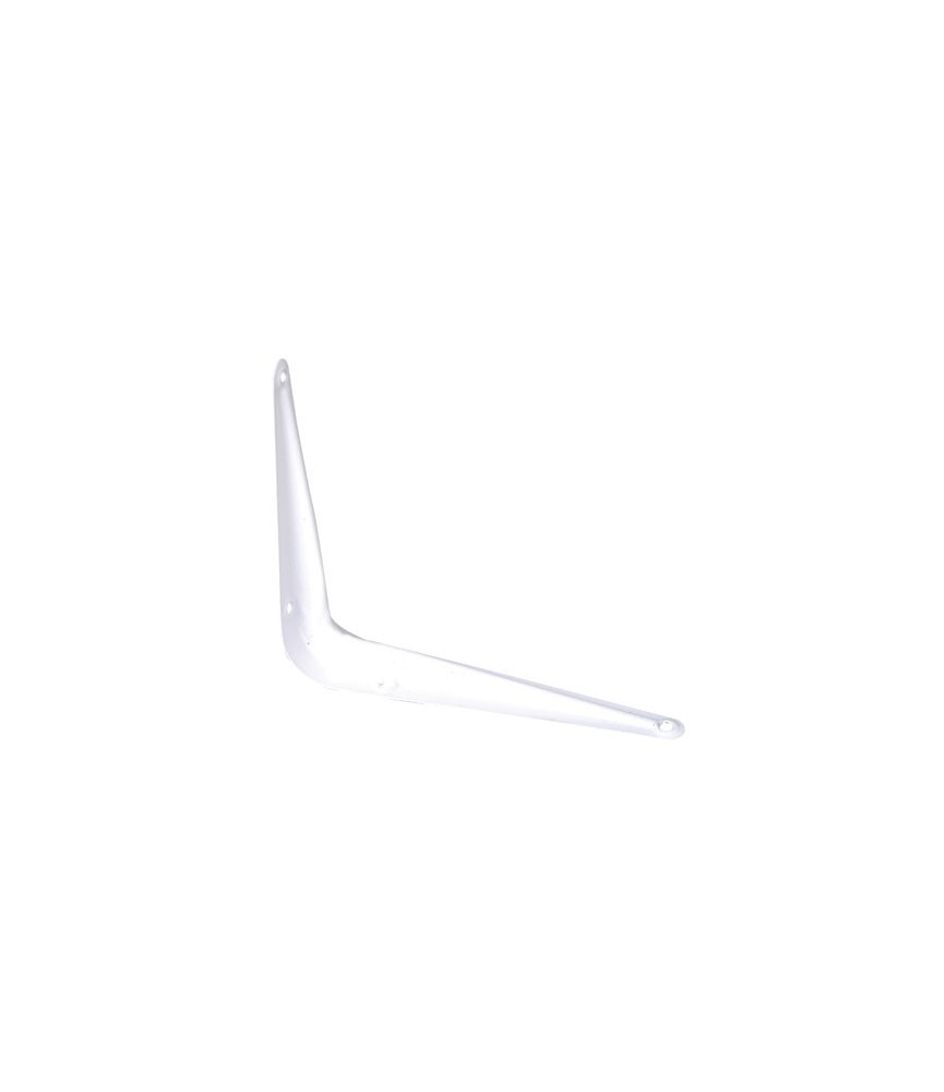 Console équerre laquée blanche - 200 x 250 mm