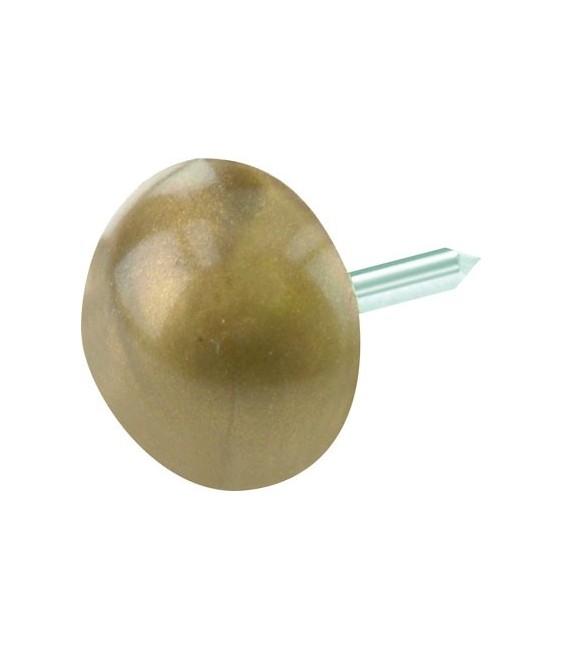Clou tapissier en acier - Laqué bronze -  10 mm - Lot de 42 - FIX'PRO