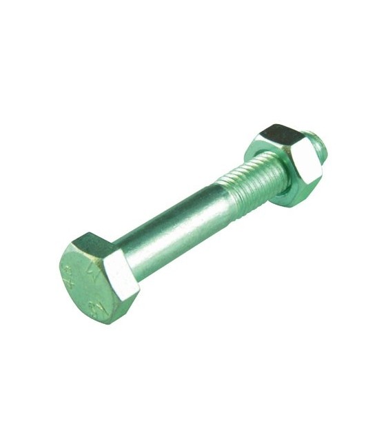 Boulon tête hexagonale 6 pans 4.6 -  5 x 20 mm - Lot de 8 - FIX'PRO