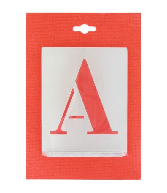 Alphabet en Alu ajouré - Hauteur 100 mm