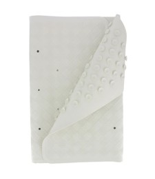 Tapis de sécurité bain - Blanc - 70 x 35 cm