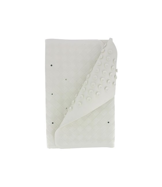 Tapis de sécurité bain - Blanc - 70 x 35 cm