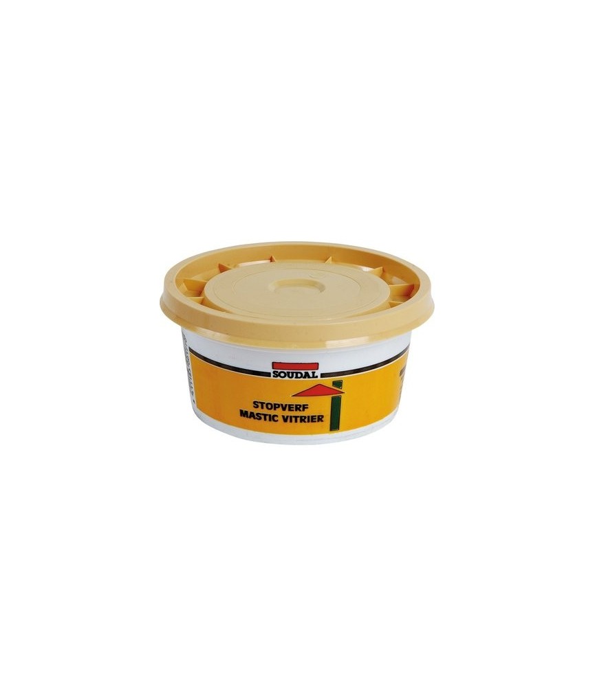 Mastic de vitrier - 500 gr - Naturel - SOUDAL