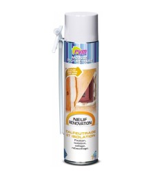 Mousse polyuréthane + gants - 750 ml - PVM