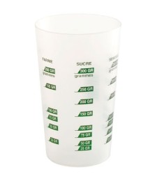 Verre doseur gradué - 1/4 L