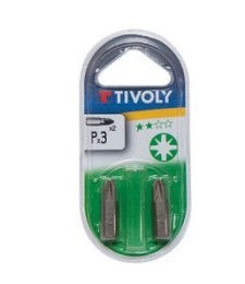 Embout de vissage Torsion pour vis Pozidriv N°3 - TIVOLY