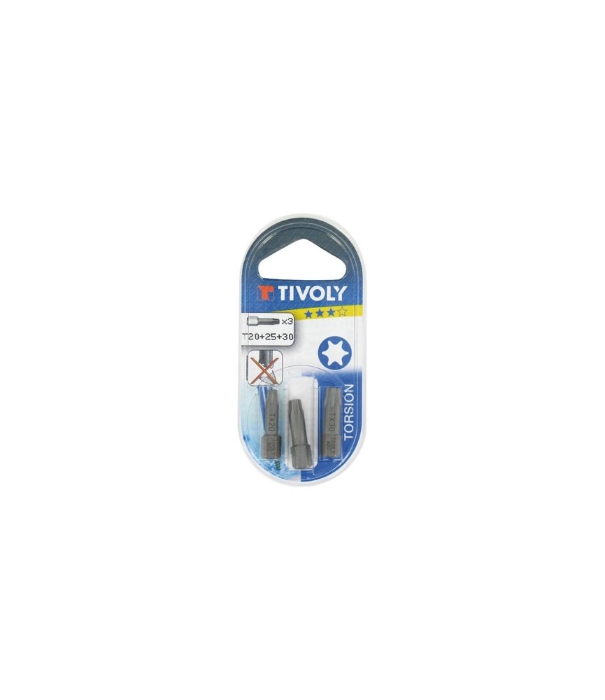 Embout de vissage pour vis Torx N°25 - TIVOLY Embout de vissage pour vis Torx N°25 - TIVOLY