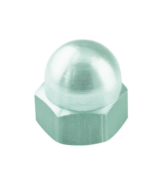 Écrou borgne en acier zingué -  8 mm - Lot de 5 - FIX'PRO