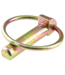 Goupille clip en acier zingué jaune-  10 mm - Lot de 5 - SUKI