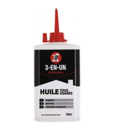 Burette huile tous usages - 100 ml - 3-en-UN
