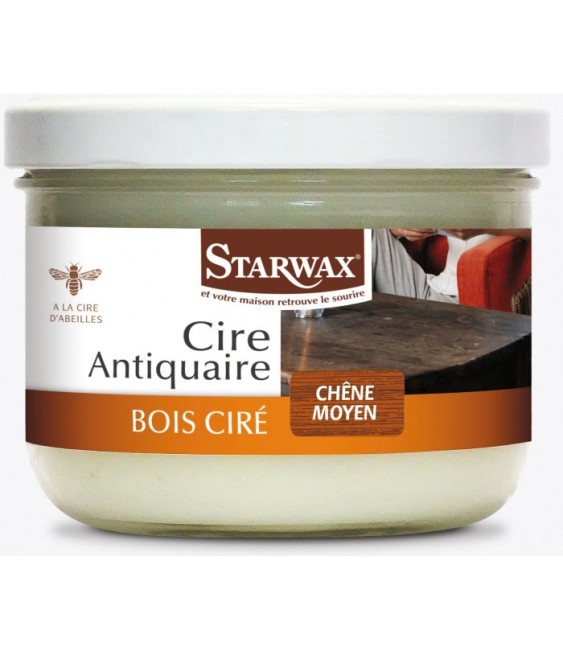 Cire d'antiquaire - Chêne moyen - 375 ml - STARWAX