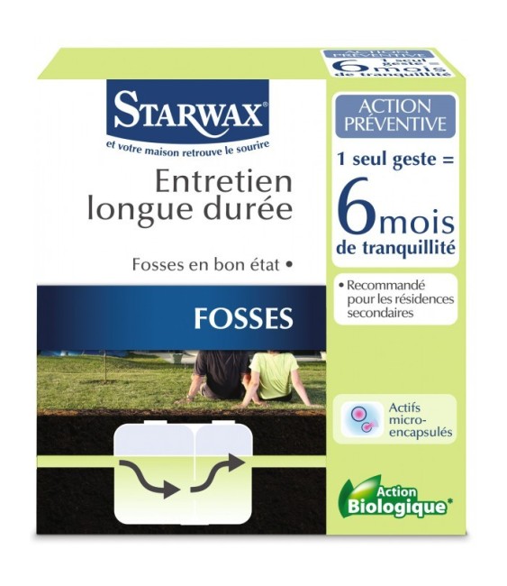 Entretien Longue Durée Fosses 6 MOIS - STARWAX