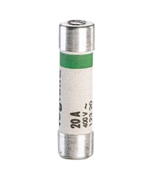 Cartouche domestique cylindrique - 20 A - 31.5 x 8.5 mm - Lot de 10 - LEGRAND