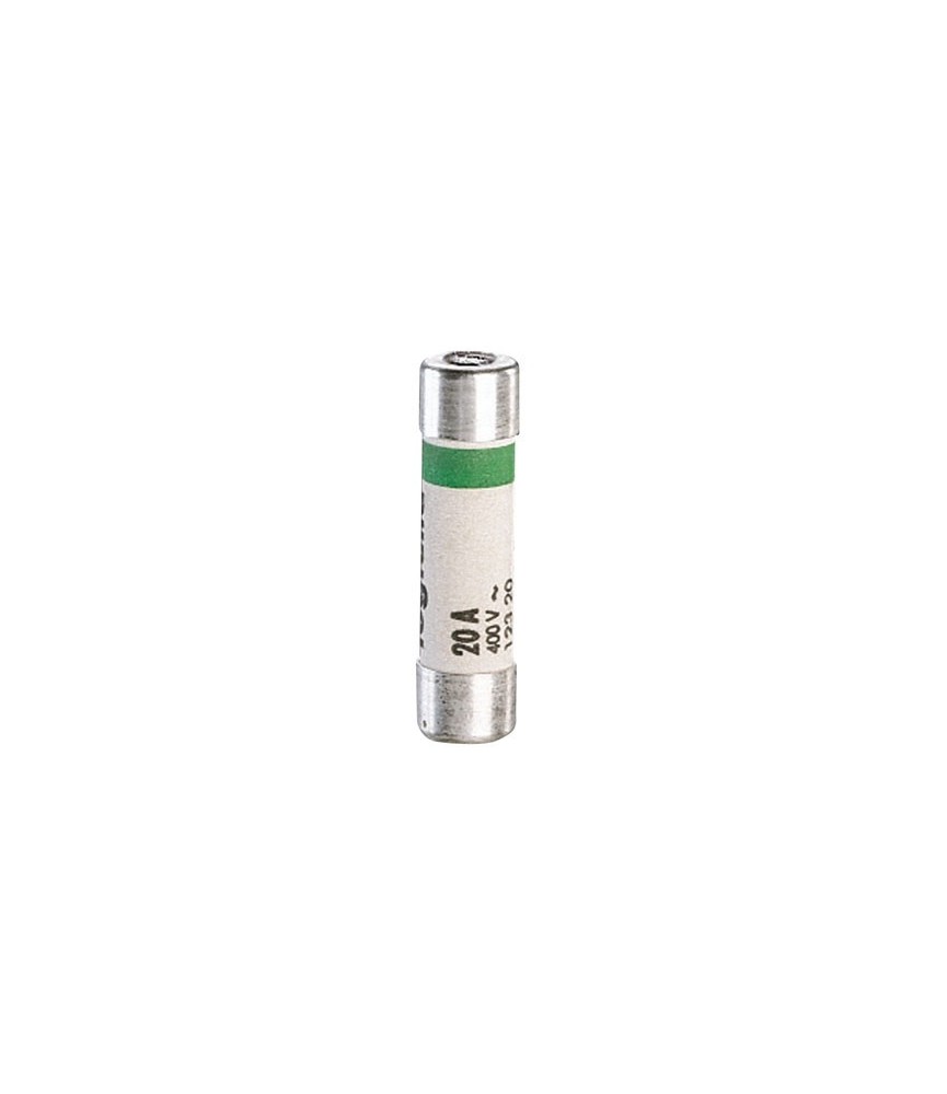 Cartouche domestique cylindrique - 20 A - 31.5 x 8.5 mm - Lot de 10 - LEGRAND Cartouche domestique cylindrique - 20 A - 31.5 x 8.5 mm - Lot de 10 - LEGRAND