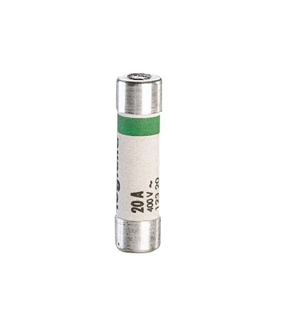 Cartouche domestique cylindrique - 20 A - 31.5 x 8.5 mm - Lot de 10 - LEGRAND