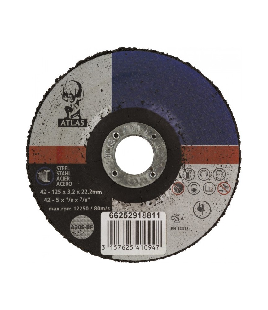 Disque de tronçonnage métaux éco -  125 mm