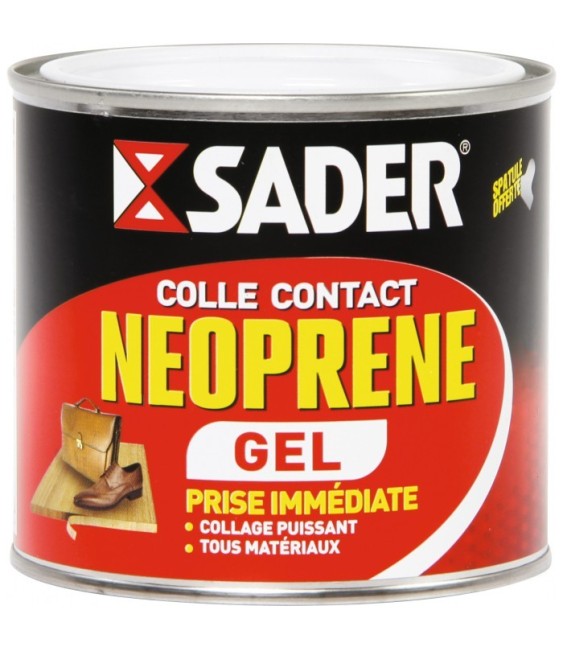 Colle contact Néoprène Gel - 500 ml - SADER